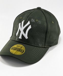 کلاه نقاب دار کتان طرح NY - Image 6