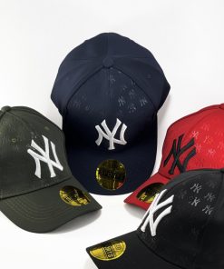 کلاه نقاب دار کتان طرح NY