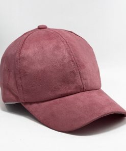 کلاه بیسبالی مخمل ساده کدKO14 - Image 7