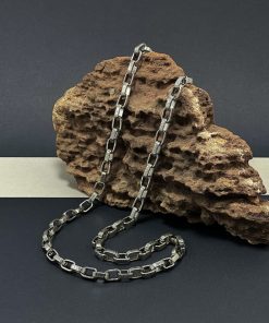 زنجیر طرح ورساچه نقره ای