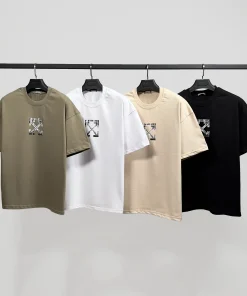 Alternative view of تیشرت مچینست طرح OFF-WHITE