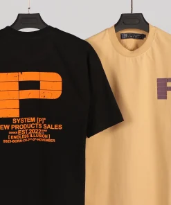 تیشرت باکسی طرح P - Image 3