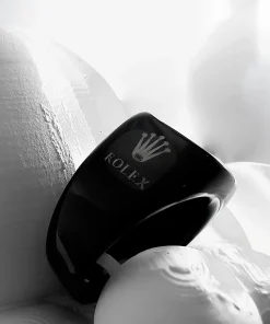 انگشتر تمام مشکی رولکس کدAN-RO02