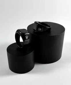انگشتر تمام مشکی رولکس کدAN-RO02 - Image 4