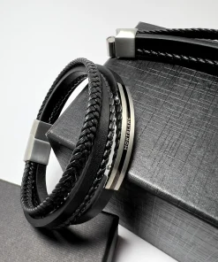 دستبند مردانه طرح مونت بلانک DM18 - Image 8
