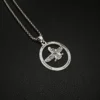 گردنبند فروهر مدل دایره