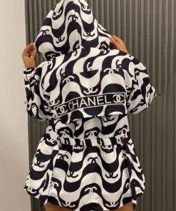 سویشرت زنانه طرح چنل