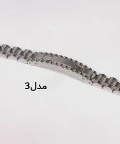 دستبند رولکس استیل پلاکدار کدDM25 - Image 7