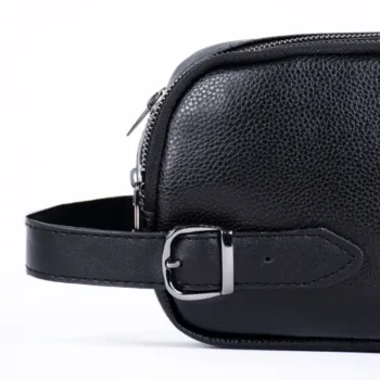 کیف چرمی مشکی مردانه