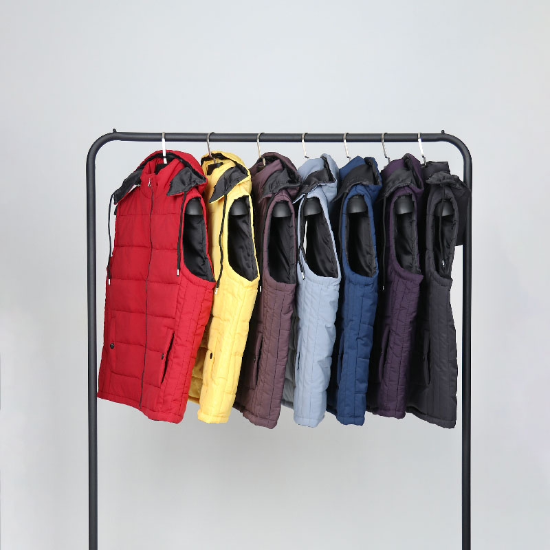 پافر زنانه ساده رنگ زرد |کد PA15 - Image 5