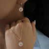 ست گوشواره و گردنبند زنانه کدGZ15
