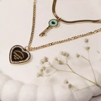 گردنبند طلایی زنانه