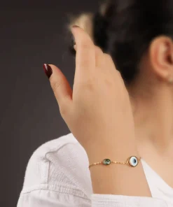 دستبند زنانه مدل چشم کدDZ6 - Image 4