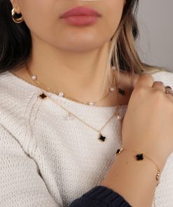 ست دستبند و گردنبند زنانهGZ15