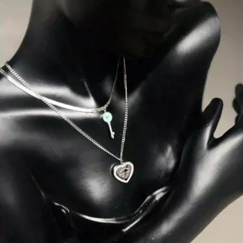 گردنبند نگین دار زنانه