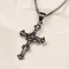 گردنبند مردانه مدل صلیب کدGM6