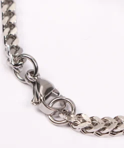 گردنبند مردانه مدل مکعبی استیل کدGM3 - Image 4