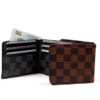 کیف پول مردانه مدل چهارخانه لویی ویتون کدKPM7