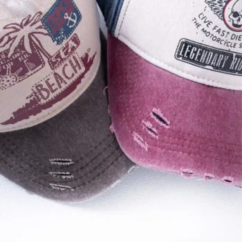 کلاه جین زاپدار