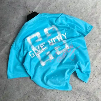 تیشرت باکسی رنگ ابی