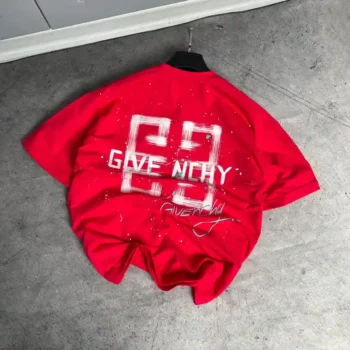 تیشرت باکسی سرخابی لش