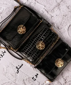 کیف مجلسی زنانه ورنی در سه طرح متنوع مناسب استایل روزمره