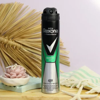 اسپری مردانه رکسونا مدل QUANTUM DRY حجم 200 میل اورجینال ایتالیایی