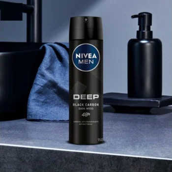 اسپری بدن مردانه 150میل black carbon dark wood کد SPBM9