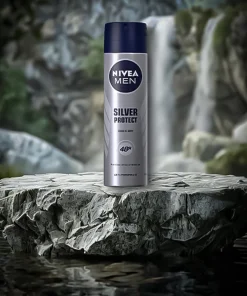 اسپری بدن مردانه مدل SILVER PROTECT 150ML کد SPBM13