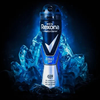 اسپری بدن رکسونا مدل COBALT DRY حجم 200 میل اورجینال ایتالیایی