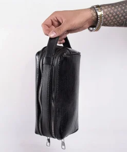 کیف مردانه مدل شوزبگ پوست ماری کد KD25