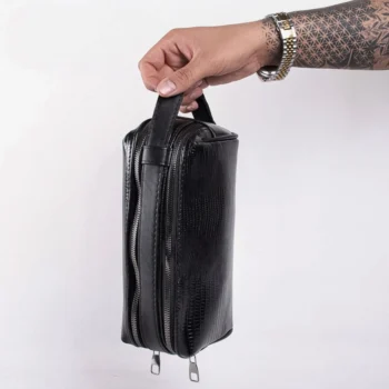 کیف مردانه مدل شوزبگ پوست ماری کد KD25