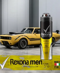 اسپری بدن رکسونا مدل v8 حجم 200 میل اورجینال ایتالیایی