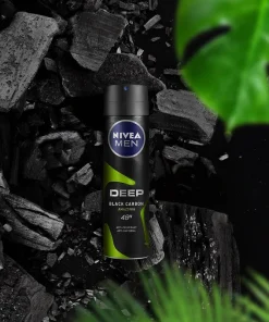اسپری بدن مردانه 150میل black carbon amazonia کد SPBM10