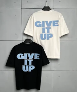 تیشرت باکسی سوپرلش مردانه give it up کد T201