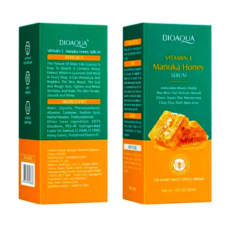 سرم مرطوب کننده روشن کننده و ضد چروک عسل 30ml - Image 4