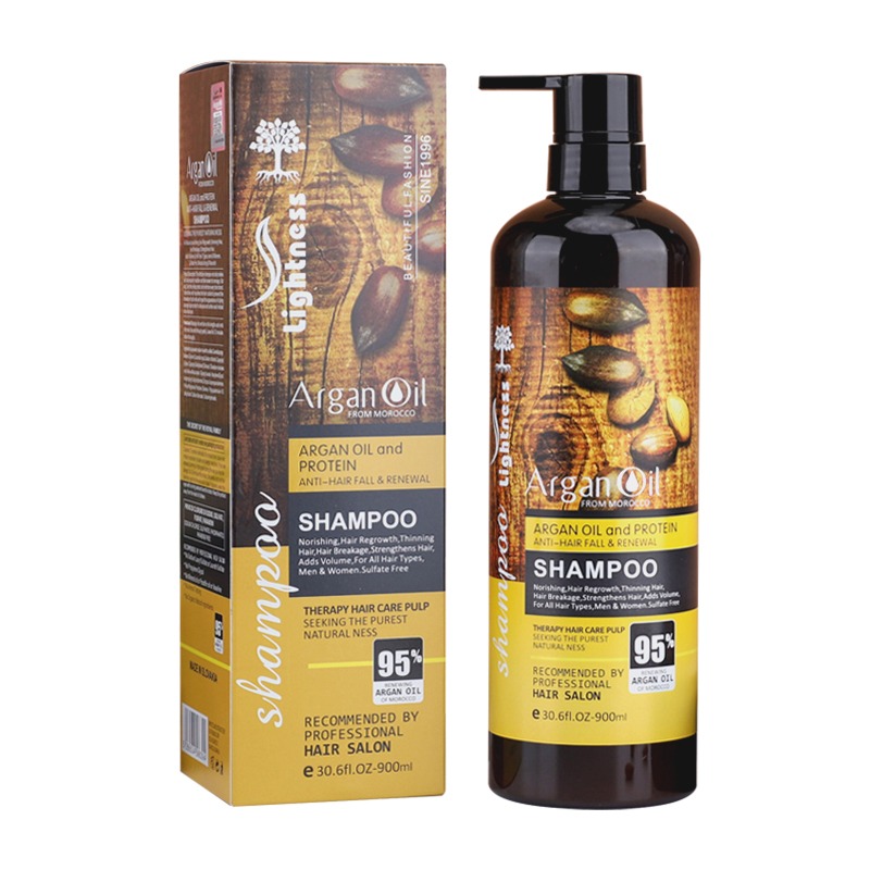 شامپو آرگان و پروتئین ضد ریزش و احیا کننده مو اصلی 900 میل - Image 5
