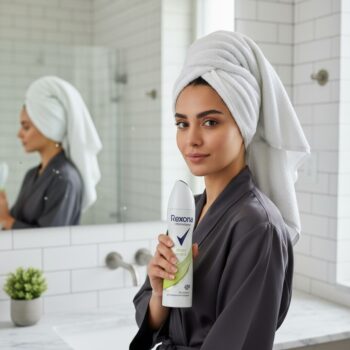 Rexona Stress Control اسپری زنانه ضدتعریق بدون الکل و اصل برای کنترل بوی بدن