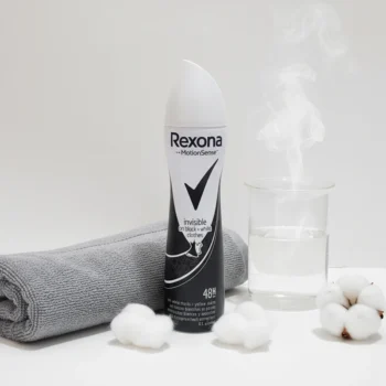 اسپری زنانه رکسونا بلک اند وایت Invisible – اصل ایتالیا