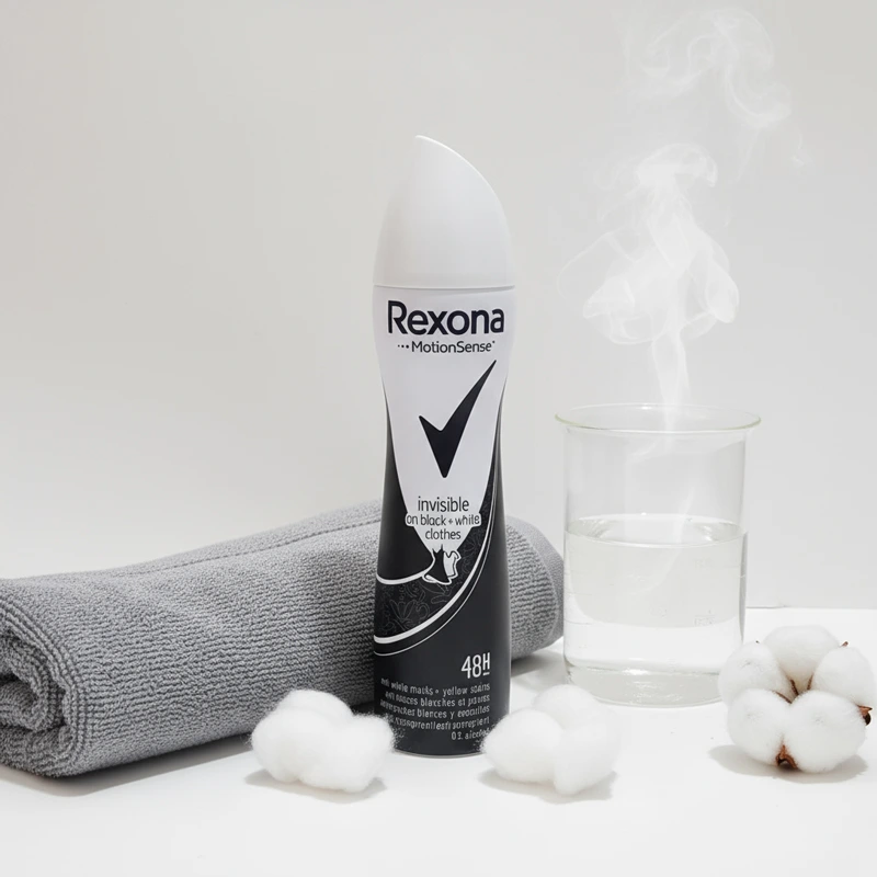 اسپری زنانه رکسونا بلک اند وایت Invisible – اصل ایتالیا