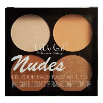 پالت کانتور و هایلایتر 4 رنگی دودو گرل