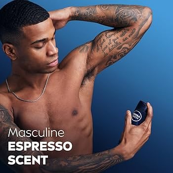تصویر اسپری بدن مردانه Nivea Men Deep Espresso اصل ساخت آلمان با رایحه قهوه اسپرسو