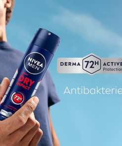 اسپری ضد تعریق مردانه مدل DRY IMPACT 72H 150ML - Image 4