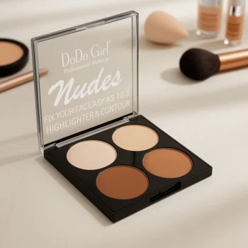 پالت کانتور و هایلایتر 4 رنگی دودو گرل