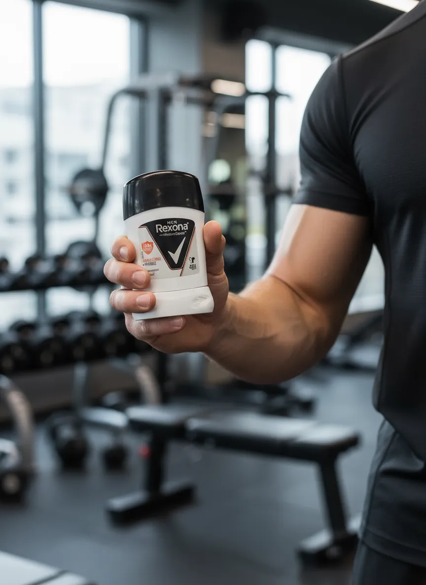 خرید مام استیک مردانه رکسونا Antibacterial + Invisible با محافظت 48 ساعته - Image 5