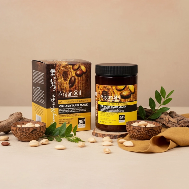 خرید و قیمت ماسک مو آرگان مدل Creamy Hair Mask