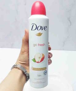 اسپری بدن زنانه داو با رایحه سیب و چای سفید مدل go fresh 250ml - Image 3