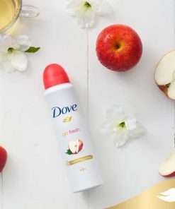 اسپری بدن زنانه داو با رایحه سیب و چای سفید مدل go fresh 250ml - Image 5
