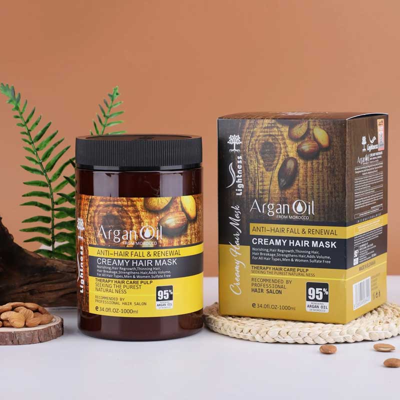 خرید و قیمت ماسک مو آرگان مدل Creamy Hair Mask - Image 4