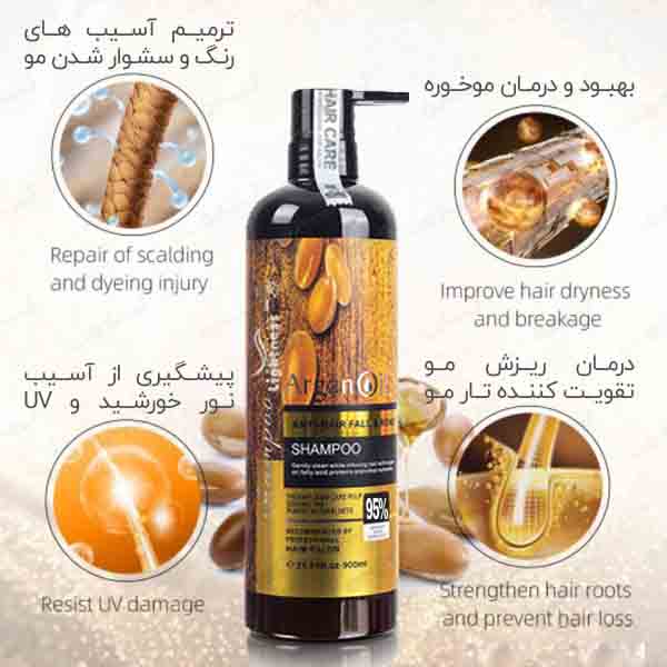 شامپو ضد ریزش و احیا کننده اورجینال حجم 900 میل
